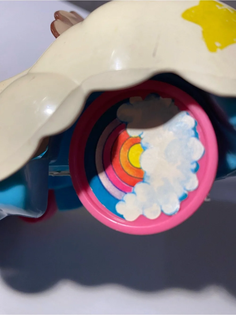 Vintage 1983 Kenner Care Bears Cloud Car Vehicle Toy